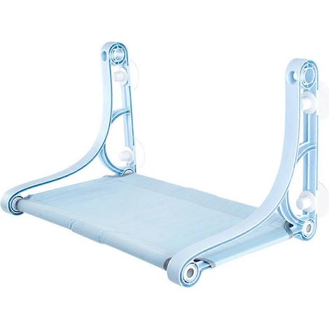 Perchoir de fenêtre pour chat, hamac pour chat avec deux modes d'utilisation et facile à installer, lit de fenêtre pour chat bleu (1/5)