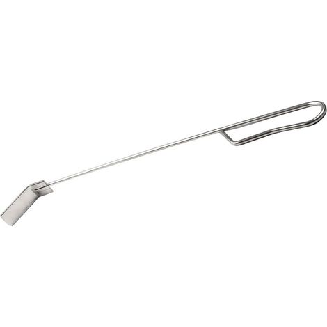 Grattoir à cendres - 1 pièce - Acier inoxydable - Long manche 45,7 cm - Nettoyage barbecue charbon - Pour Kamado Joe Classic III (1/5)