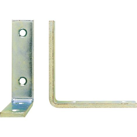 escuadra de refuerzo con extremos cuadrados S 100 Fer 18 x 4