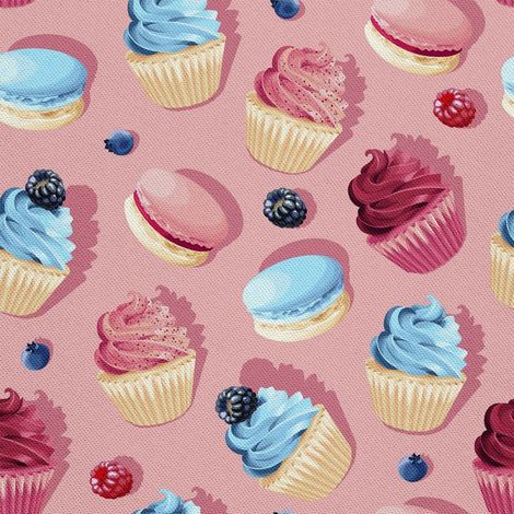 Décoration d'extérieur Oxford - Motiv Muffins mit Sahne I DX586 (1/5)