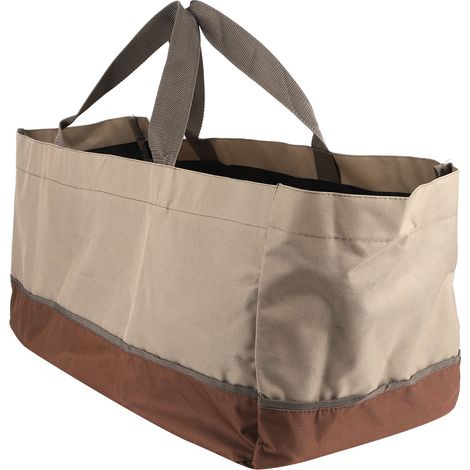 Sac de transport pour bûches et charbon de bois, grande capacité et étanche (1/5)