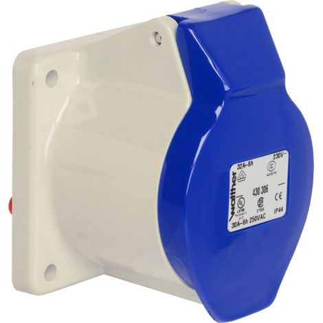 Walther Werke Anbaudose gerade 32A 3P 230V 6h IP44 430306 (1/3)