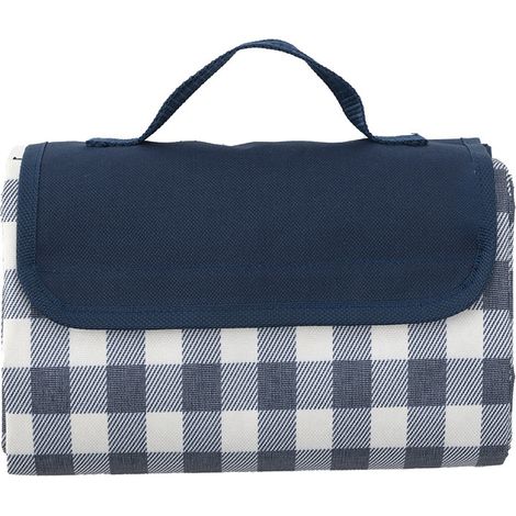 Couverture de pique-nique imperméable, tapis de plage 150×150cm, lavable, légère avec poignée, idéale pour la randonnée, le camping et les parcs. (1/5)