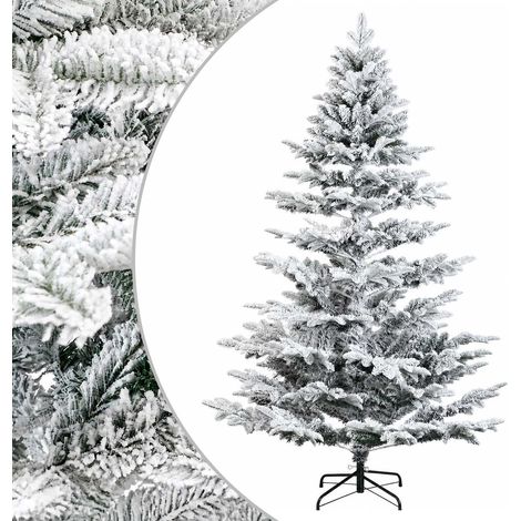 Künstlicher klappbarer Weihnachtsbaum 180 cm PE & PVC vidaXL (1/5)