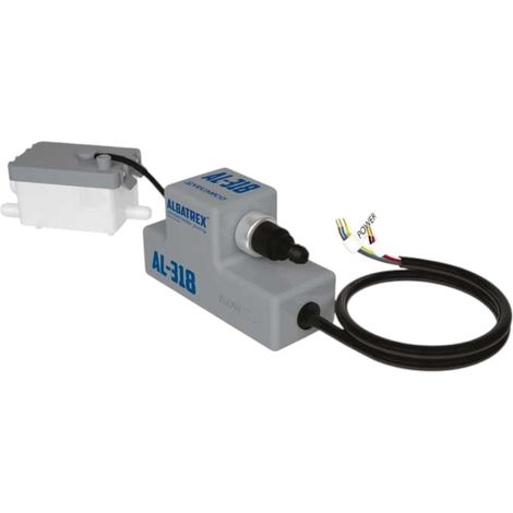 Minipompa scarico condensa per climatizzatori Albatrex 15020 con serbatoio, tubo e accessori di Installazione (1/5)