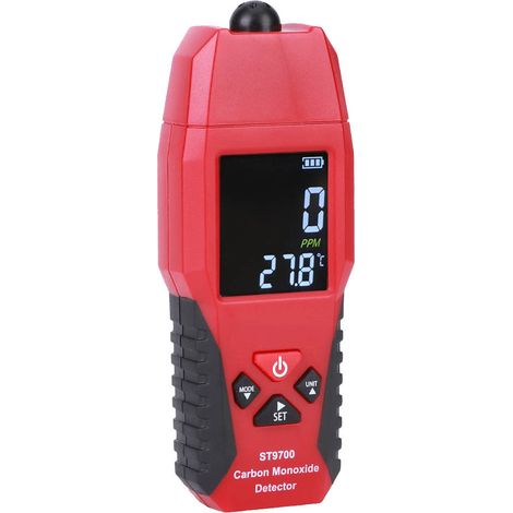 Détecteur de monoxyde de carbone portable ST9700, analyseur de CO, moniteur de qualité de l'air, détecteur, manomètre (1/5)