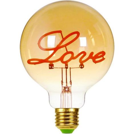 Ampoule LED Love Edison - Dimmable 2000K - Décoration ambiance - E27 (1/5)