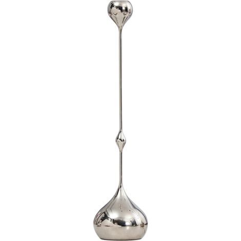 Bougeoirs décoratifs bougeoirs coniques bougeoirs-argent haut B (1/2)