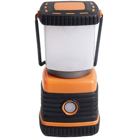 Lampe torche de tente étanche spéciale ouragan, orange , lanterne LED rechargeable, lampe de camping, projecteur portable LED rechargeable