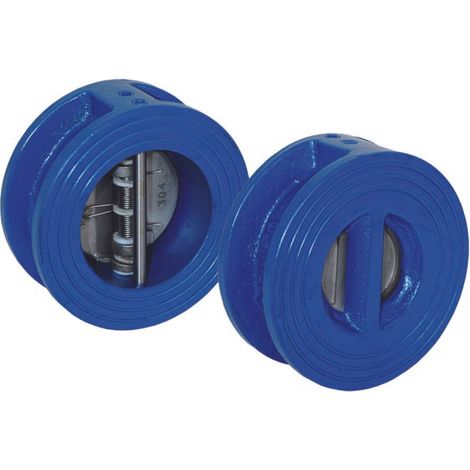 Valvola di ritegno a doppio battente valvola ritegno a disco dn125 pn16