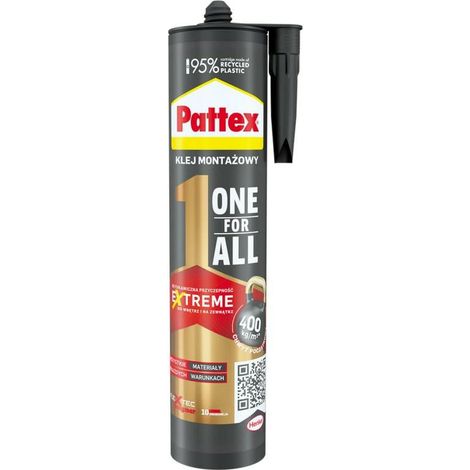 Pegamento de montaje Pattex One4All de adhesión instantánea 440 g (1/2)