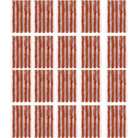 Bande De Réparation De Pneu - 6 mm x 10 cm - Pour Pneus Sans Chambre À Air - Vélo Auto ATV UTV Tondeuse - 100 Pièces (1/5)