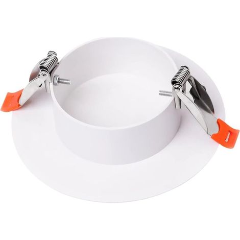 Plaque de recouvrement pour plafond, plaque de plafond pour trou rond, cache-trou mural en plastique, trou de 125 mm (1/5)