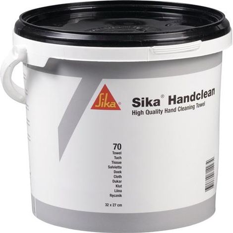 Handreinigungstuch Sika® Handclean Feuchte PP Tü.70 Tü.Eimer (1/2)