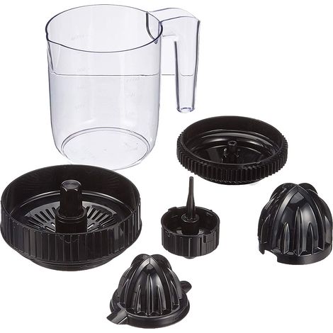 WMF Kult X - Spremiagrumi per affettatrice a spirale, 2 coni con brocca da 1,0 l (1/5)