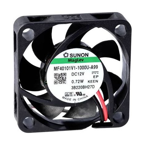 Axiallüfter Sunon mf40101v2-1000u-g99 12V DC 11.89 m³/h