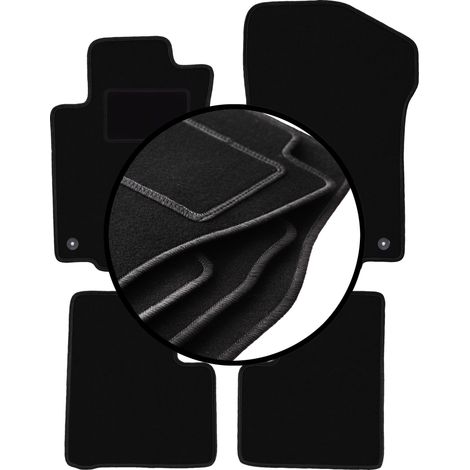 Komplettset Veloursmatten für: Mercedes ML W164 SUV (2005-2011)