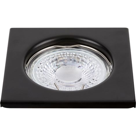 Faretto incasso quadrato nero 12V MR16 Rabalux 2150 (1/3)
