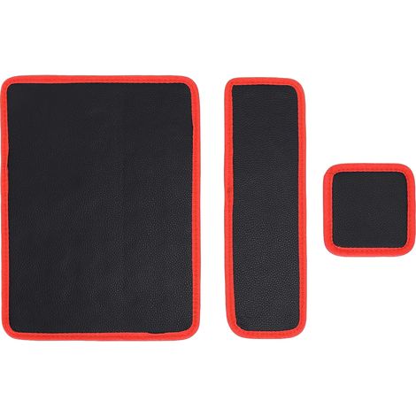 Tapis à outils magnétique Flexible, 3 pièces, 12,8x9,64 pouces, 12,8x4,1 pouces, 4,33x4,33 pouces, pour clé, vis, boulon, écrou, petites pièces métalliques (1/5)