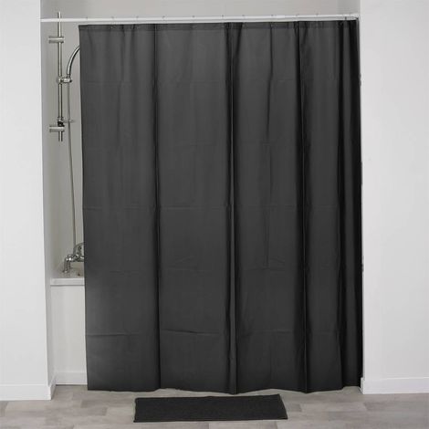 Tenda da doccia laser eva 180x200cm - nero - Tendance