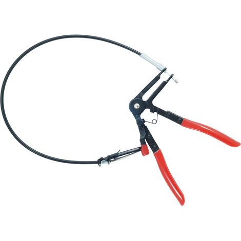 Pinza Stringi Fascette per Manicotti Auto Moto Con Cavo Flessibile