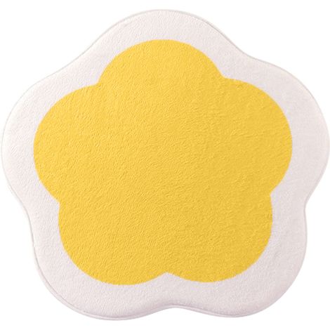 Tapis Pour Chien Forme Fleur Antidérapant Lavable En Machine Pour Intérieur Extérieur Voyage - 1 Pièce (1/5)