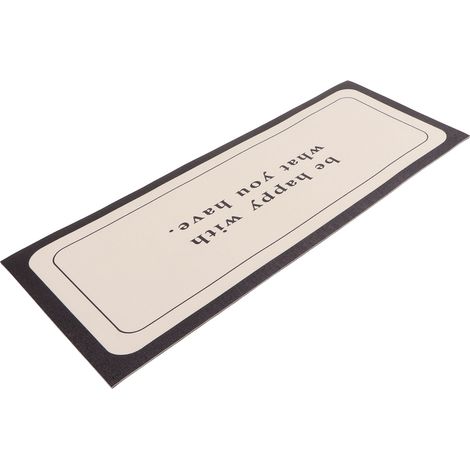 Tapis de table en cuir PU antidérapant, résistant aux taches et imperméable, pour plan de travail de cuisine, 30 × 120 cm / 11,8 × 47,2 pouces (1/5)