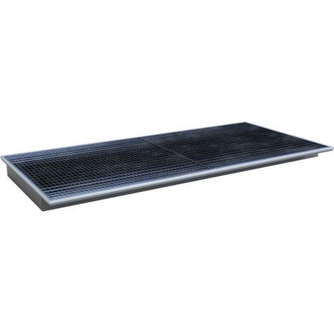 Bauer Südlohn Bac suspendu avec insert PE EHW 2700 PE, laqué, gris souris (1/2)