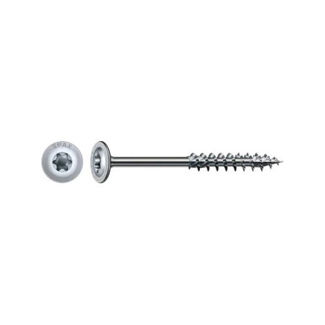 Spax Vis bois Tête disque TORX T40 8X160 Filetée sur 80 4CUT WIROX - 5 pièces (1/2)