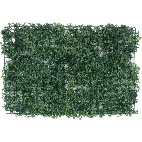 Gazon synthétique haute imitation 40x60cm, résistant aux UV, écologique, pour intérieur et extérieur, carrés de pelouse artificielle (1/5)