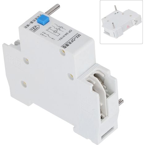 Relais à retardement temporel protection haute efficacité sûr résistant haute température antirouille déclencheur shunt 24-48V/110-400V (AC DC 24-48V) (1/5)