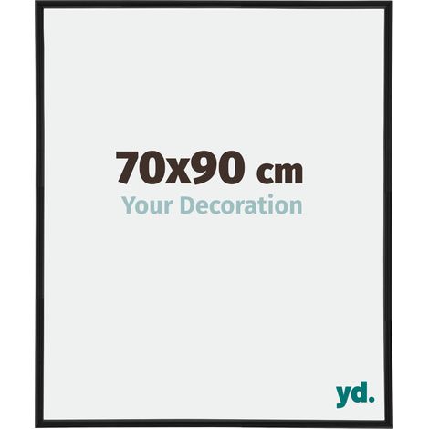 yd. - Cadre photo 70x90 - Noir Mat - Plastique - Annecy (1/5)