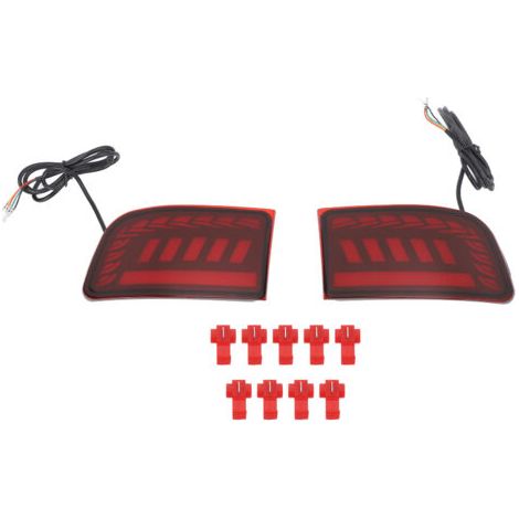 Feu arrière pare-chocs 3 fonctions étanche IP67 pour Toyota Land Cruiser Prado J120 Rouge,de dyk.Trywise (1/4)