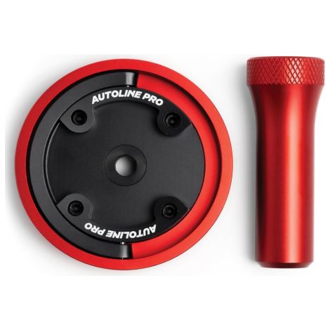 Universal gasoline cap adapter with fuel cap bypass opening cylinder for use with automotive smoke leak detectors (1/5)