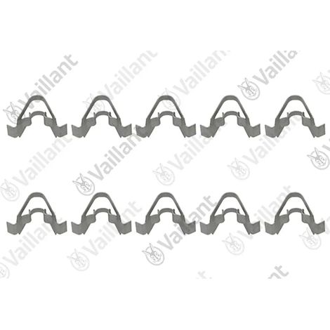VAILLANT Clip, (x10) VKK 186/5 R1 u.w. Vaillant-Nr. , 0020232052