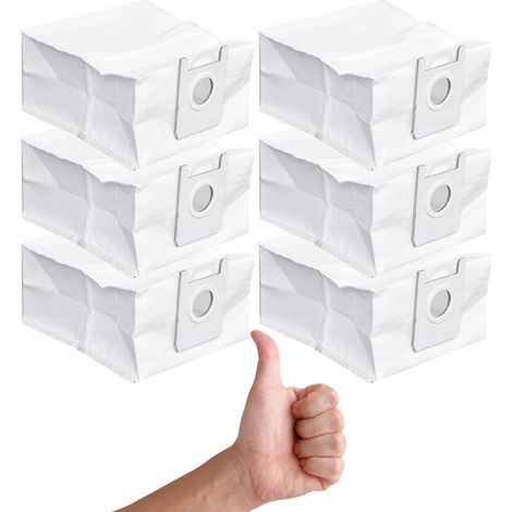 Beutel für Xiaomi Roidmi Eve Plus Staubsaugerstation, 6er-Set Ersatzbeutel (1/5)