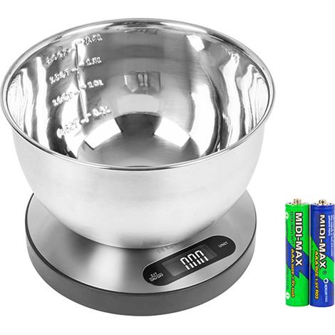 Balance de cuisine blow ks205 capacité 2 litres précision 5 kg (1/3)
