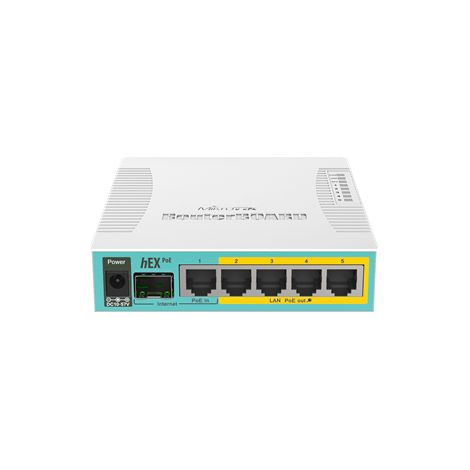 Routeur MikroTik RouterBOARD hEX RB960PGS - ordinateur de bureau commutateur 4 ports (1/4)