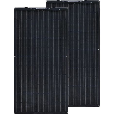 Solarpanels, hohe Effizienz, flexibles Design, 2x 120W Solarpanel-B (1/2)