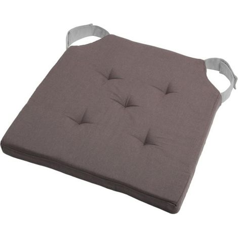 Cuscino per sedia DUO 38x38 grigio argento