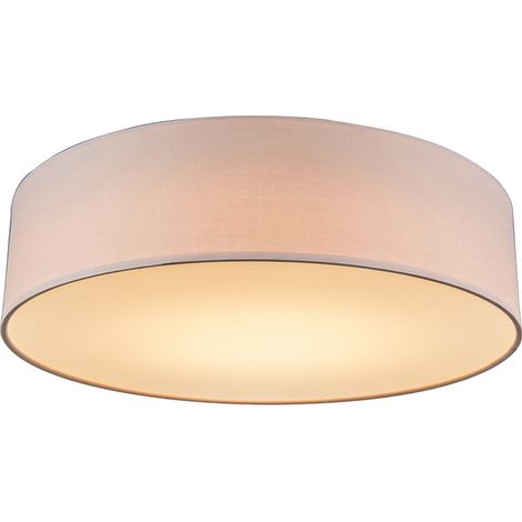 Deckenleuchte rosa 40 cm inkl. LED - Drum LED