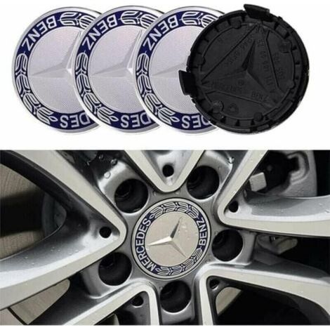 Plaque rétro, Ø 75 cm, Mercedes-Benz – Logo – Idée cadeau pour fans de Mercedes-Benz, en métal, design vintage YMYNY (1/4)