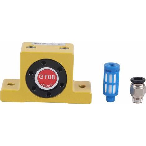 Vibrateur à turbine pneumatique G1/8 pouces 27 500 à 37 500 tr/min 840 à 2 400 N, accessoire pour usage industriel (1/5)
