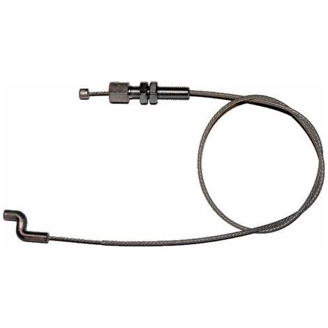Adjustable lifting cable 775 mm, suitable for CASTELGARDEN TC102/TC122 ride-on mowers. (1/2)