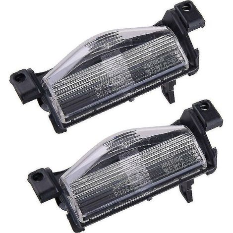 Alloggiamento luce targa auto, 2 pezzi, per Mazda 2 3 M2 M3 2011 – 2013 (1/5)