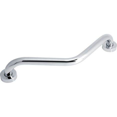 1 Barra de apoyo, Acero inoxidable, Asa de seguridad, Superficie pulida, Baño (1/5)