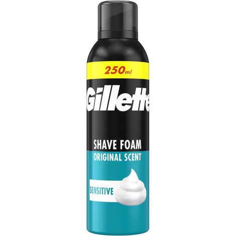 Gillette Sensitive Basis Rasierschaum  Rasierschaum 250 ml