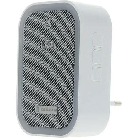 Ceezam Timbre Inalámbrico Blanco 18 Melodías 90DB (1/2)