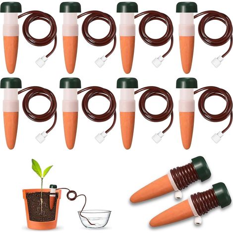 Set mit 10 Wasserspendern für Zimmerpflanzen, automatisches Pflanzenbewässerungsgerät, automatisches Bewässerungssystem für Zimmerpflanzen (1/5)