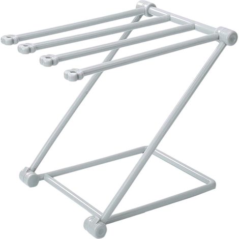 Porte-lingettes Pliable - Support pour Éponges et Chiffons de Cuisine - Rangement Compact pour Placard ou Plan de Travail - 1 Pièce (1/5)